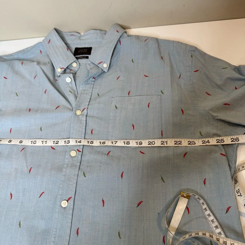 Jachs New York Classic Fit‎ Chili Pepper shirt size 2XL